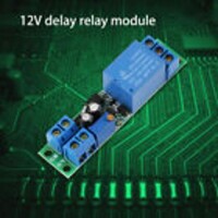 12V Delay Relay Module Car Start Delay Adjustable Time Switch With Light Coupling - 5