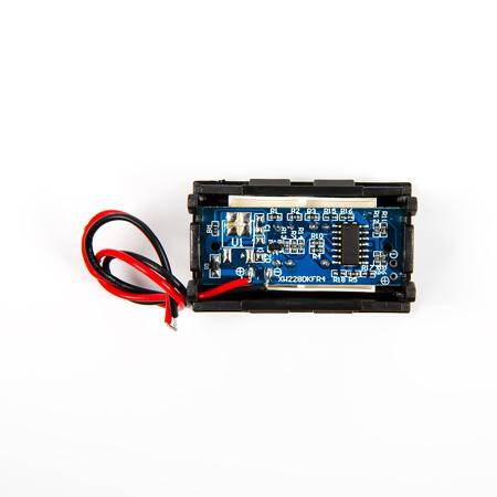 12V Two Wire Digital Display Electric Quantity Meter Battery Level Indicator - 1