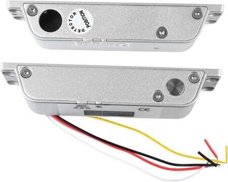 12V/24V Evrensel Sekiz Telli Elektrik Gömme Kilit Güç Kapalıyken Kilit Boyutu:200x38x28mm - 1