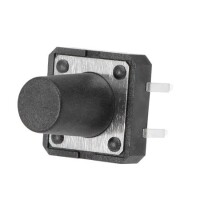 12x12x12mm Tactile Push Button Switch Round - 1