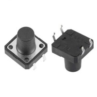 12x12x12mm Tactile Push Button Switch Round - 3