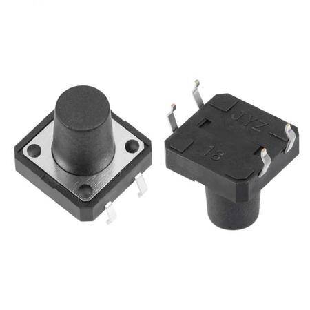 12x12x12mm Tactile Push Button Switch Round - 3