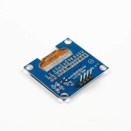 1.3 inç I2C IIC OLED LCD Modül 4 Pin Beyaz SH1106 Çip (GND VCC) - 2