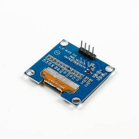 1.3 inç I2C IIC OLED LCD Modül 4 Pin Beyaz SH1106 Çip (GND VCC) - 3