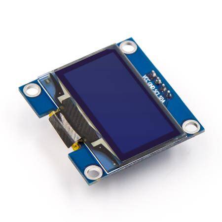 1.3 inç I2C IIC OLED LCD Modül 4 Pin Beyaz SH1106 Çip (VCC GND) - 2