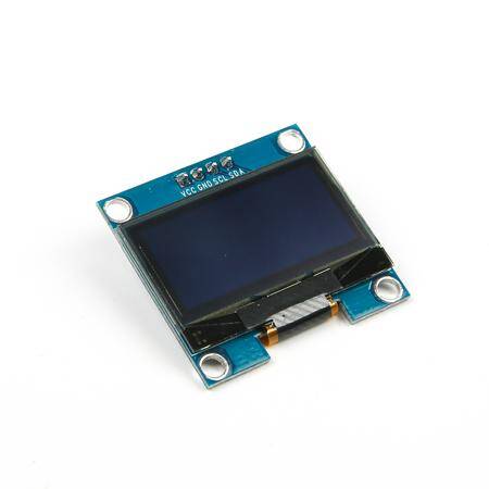 1.3 inç I2C IIC OLED LCD Modül 4 Pin Mavi SH1106 Çip (VCC GND) - 2