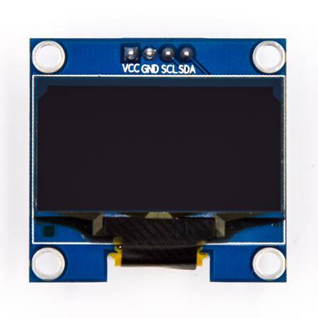1.3 inç I2C IIC OLED LCD Modül 4 Pin Mavi SH1106 Çip (VCC GND) - 4