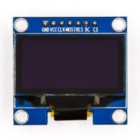 1.3 inç SPI OLED LCD Modül + CS Pin 7 Pin Beyaz SH1106 Çip (GND VCC) - 3