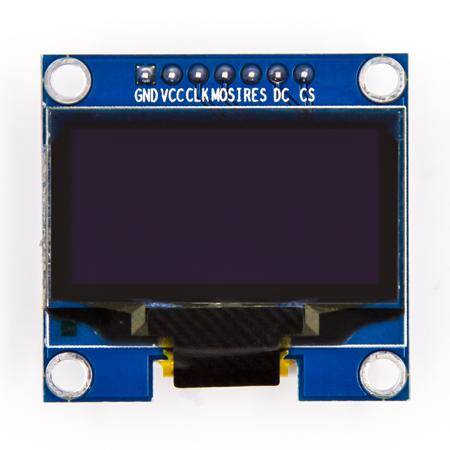 1.3 inç SPI OLED LCD Modül + CS Pin 7 Pin Beyaz SH1106 Çip (GND VCC) - 3