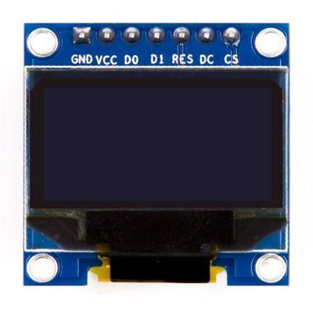 1.3 inç SPI OLED LCD Modül + CS Pin 7 Pin Mavi SH1106 Çip (GND VCC) - 1
