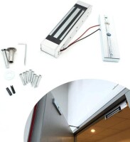 130KG 12V DC/500-600MA Elektromanyetik Kilit - 1