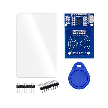 13.56Mhz MFRC-522 RC522 RFID + S50 Card + Keychain (Original Chip) - 2