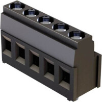 14020616404000 TERM.BLK.5.00mm 6P THT V/T BLACK - 1
