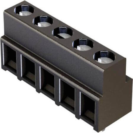 14021216402000 TERM.BLK.5.00mm 12P THT V/T BLACK - 1
