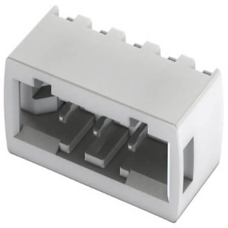 14110313002334 TERM.BLK.2.54mm 3P THT R/A MALE WHITE - 1
