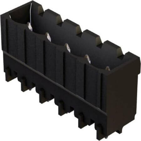 14120917001000 TERM.BLK.5.08mm 9P THT V/T MALE BLACK - 1