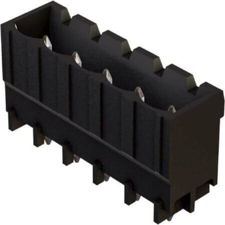 14121216001000 TERM.BLK.5.00mm 12P THT V/T MALE BLACK - 1