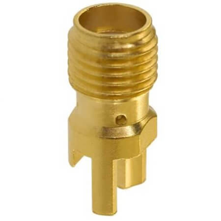 142-0761-861 CONNECTOR JACK 50 Ohm BOARD EDGE FEMALE - 1