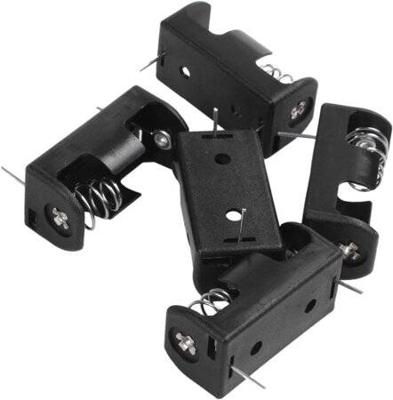 14250 1/2AA Battery Holder Box With PCB Pin - 1