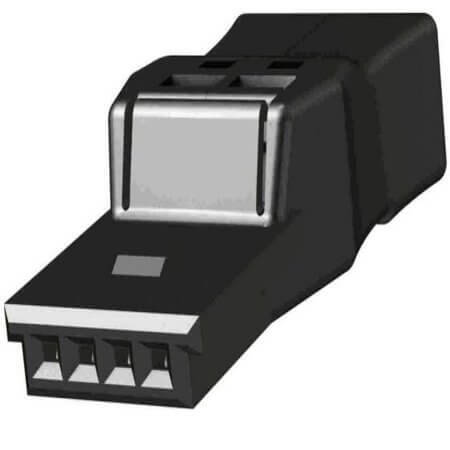 14310410301000 CON.T.B.1.27MM 4PIN(1X4) BLACK - 1