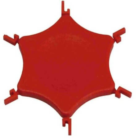 14950000050000 CONNECTOR CODING KEY RED 6PIN - 1