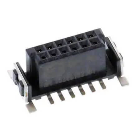 15210122601000 CONNECTOR 1.27MM 2x6 BOARD TO BOARD FEMALE SMD - 1
