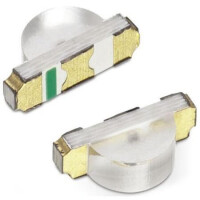 155124GS73200 LED 1204 GREEN 600mcd 120° WATER CLEAR - 1