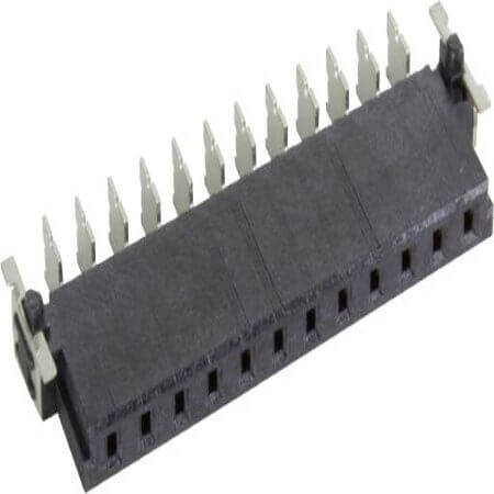 15650122601000 FEMALE HEADER 12PIN(2x6) 2.54mm SMT R/A H:3.68mm - 1