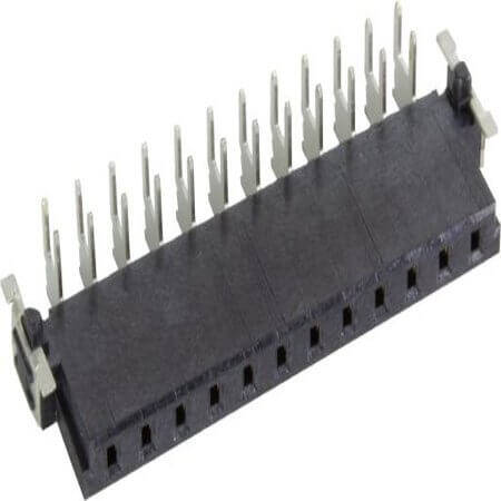 15650122701000 FEMALE HEADER 12PIN(2x6) 2.54mm THT R/A H:3.05mm - 1