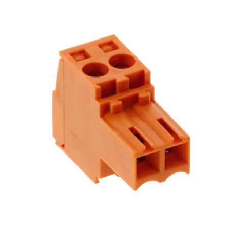 1597360000 TERM.BLK.3.50MM 2P FEMALE ORANGE - 1