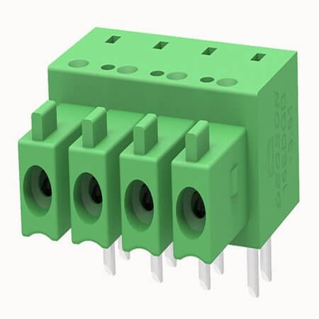 15EDGA-3.81-04P-14-00AH TERM.BLK.3.81MM 4P FEMALE GREEN - 1