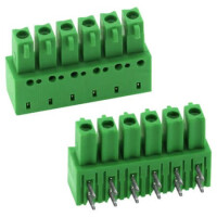 15EDGA-3.81-06P-14-00AH TERM.BLK.3.81MM 6P FEMALE GREEN - 1