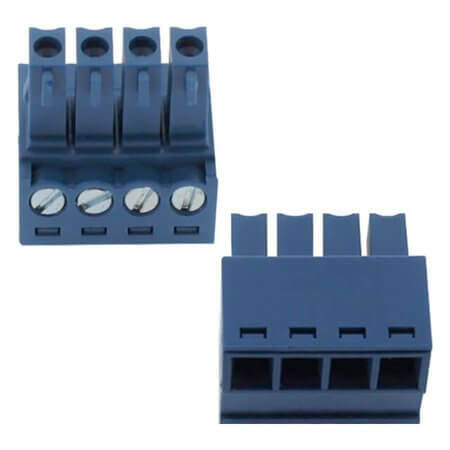15EDGK-3.5-04P-12-00SH TERM.BLK.3.50MM 4P FEMALE BLUE GAOSONG - 1