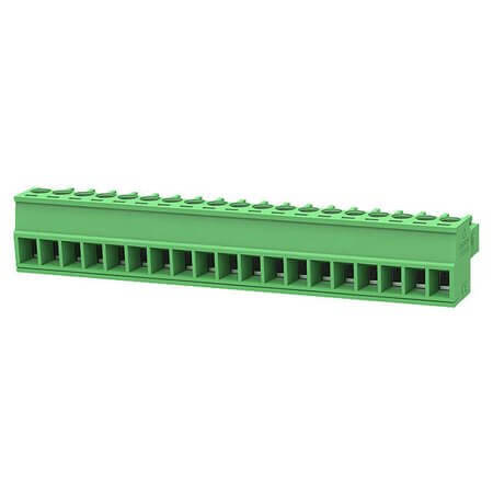 15EDGK-3.5-19P-14-00SH TERM.BLK.3.50MM 19P FEMALE GREEN - 1