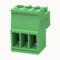 15EDGK-3.81-03P-14-00AH TERM.BLK.3.81MM 3P FEMALE GREEN - 1