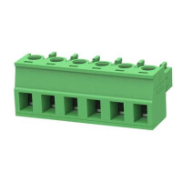 15EDGK-3.81-06P-14-00AH TERM.BLK.3.81MM 6P FEMALE GREEN - 1