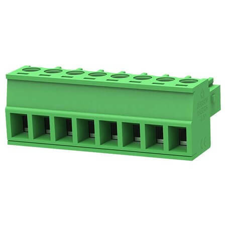 15EDGK-3.81-08P-14-00AH TERM.BLK.3.81MM 8P FEMALE GREEN - 1
