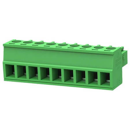 15EDGK-3.81-09P-14-00SH TERM.BLK.3.81MM 9P FEMALE GREEN - 1