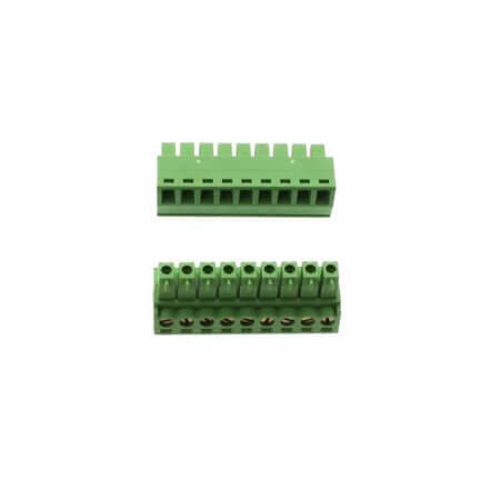 15EDGK-3.81-09P-14 TERM.BLK.3.81MM 9P FEMALE GREEN - 1