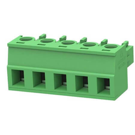 15EDGK-5.08-05P-14-00SH TERM.BLK.5.08MM 5P FEMALE GREEN GAOSONG - 1