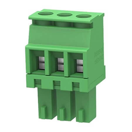 15EDGKA-3.5-03P-14-100AH TERM.BLK.3.50MM 3P 90C FEMALE GREEN - 1