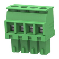 15EDGKA-3.5-04P-14-100AH TERM.BLK.3.50MM 4P 90C FEMALE GREEN - 1