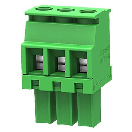 15EDGKB-3.5-03P-14-109AH TERM.BLK.3.5MM 3P FEMALE GREEN DEGSON - 1