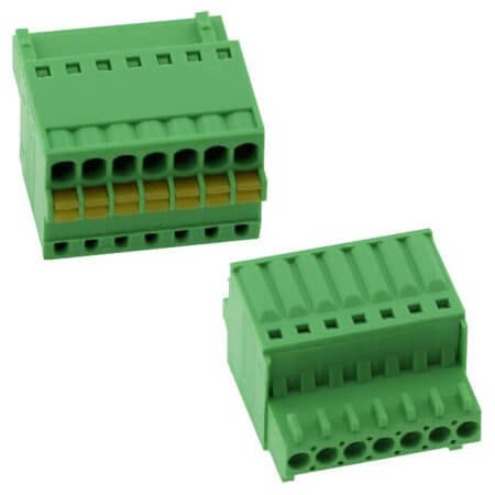 15EDGKD-2.5-07P-14-00AH TERM.BLK.2.50MM 7P FEMALE GREEN - 1