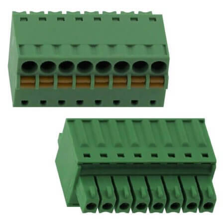 15EDGKD-3.5-08P-14-00AH TERM.BLK.3.50MM 8P FEMALE GREEN - 1