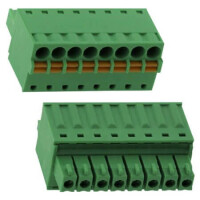 15EDGKD-3.5-08P-14-00SH TERM.BLK.3.50MM 8P FEMALE GREEN GAOSONG - 1