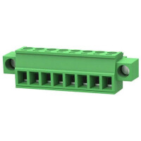 15EDGKM-3.81-08P-14-00AH TERM.BLK.3.81MM 8P FEMALE GREEN - 1