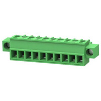 15EDGKM-3.81-10P-14-00AH TERM.BLK.3.81MM 10P FEMALE GREEN - 1