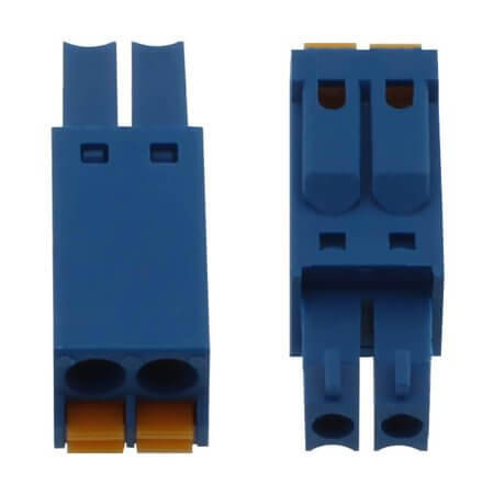 15EDGKN-3.5-02P-12-00SH TERM.BLK.3.50MM 2P FEMALE BLUE PUSH - 1
