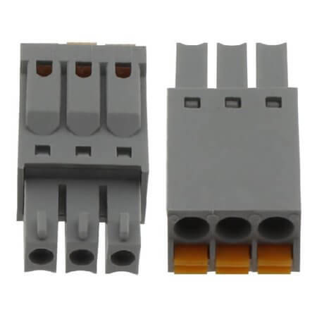 15EDGKN-3.5-03P-11-00AH TERM.BLK.3.50MM 3P FEMALE GRAY PUSH - 1